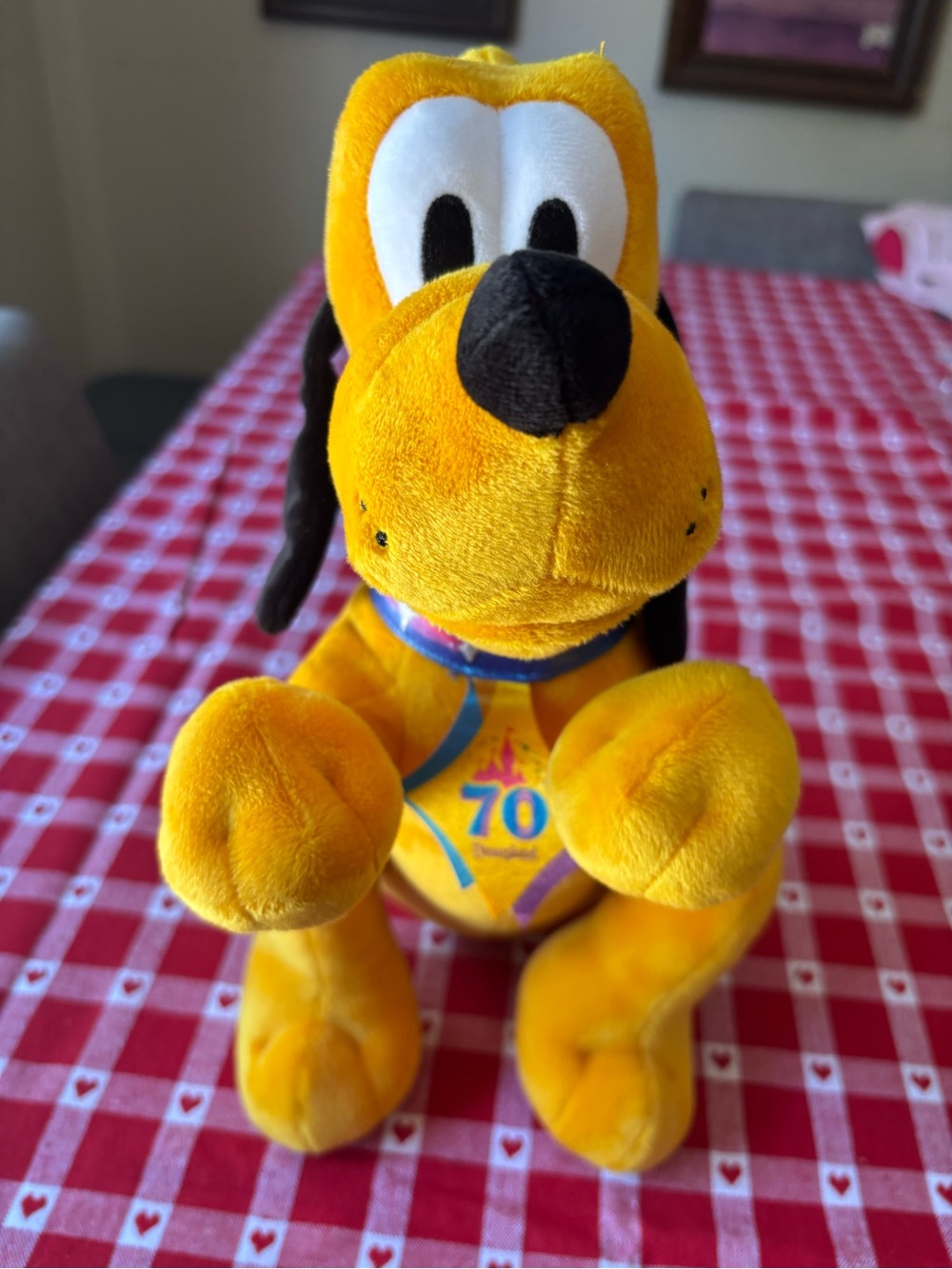 Limited edition, exclusive - Disney Yellow Pluto 70th Anniversary Plush